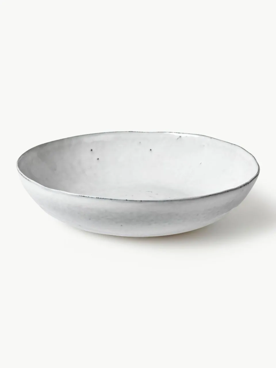 Broste Copenhagen Handgemachte Servierschale Nordic Sand, Ø 34 cm