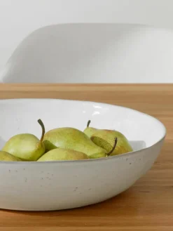Broste Copenhagen Handgemachte Servierschale Nordic Sand, Ø 34 cm