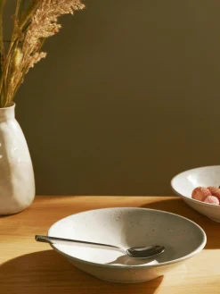 Broste Copenhagen Handgemachte Suppenteller Nordic Sand, 4 Stück