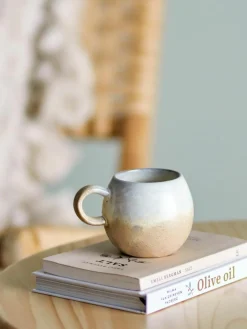 Bloomingville Handgemachte Tasse Paula mit Glasur