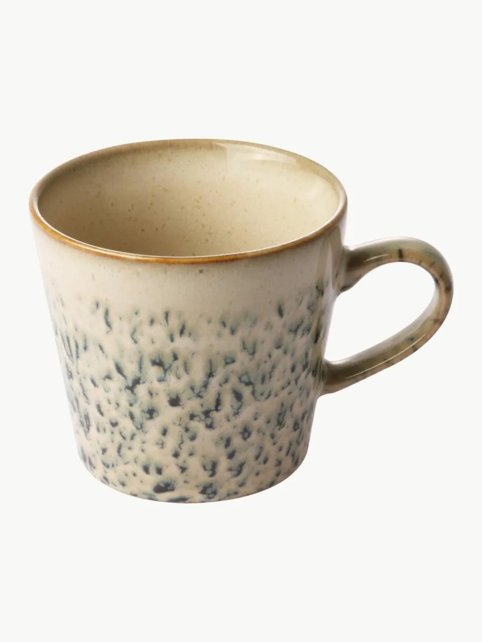 HKLIVING Handgemachte Tassen 70's, 4er-Set