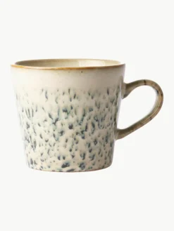 HKLIVING Handgemachte Tassen 70's, 4er-Set