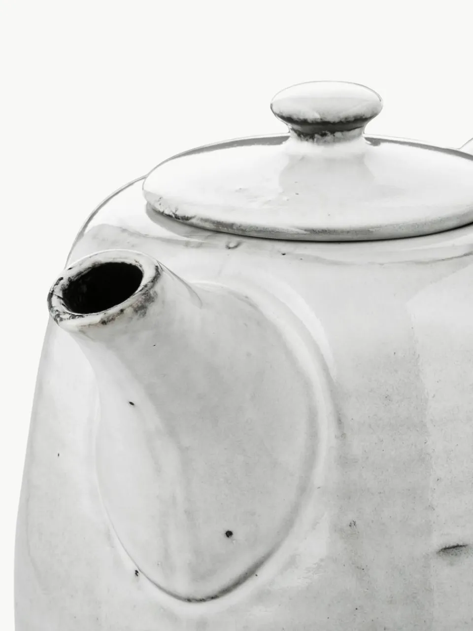 Broste Copenhagen Handgemachte Teekanne Nordic Sand, 1.3 L