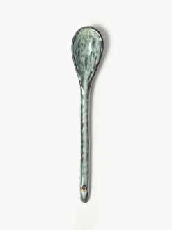 Broste Copenhagen Handgemachte Teelöffel Nordic Sea, 2 Stück