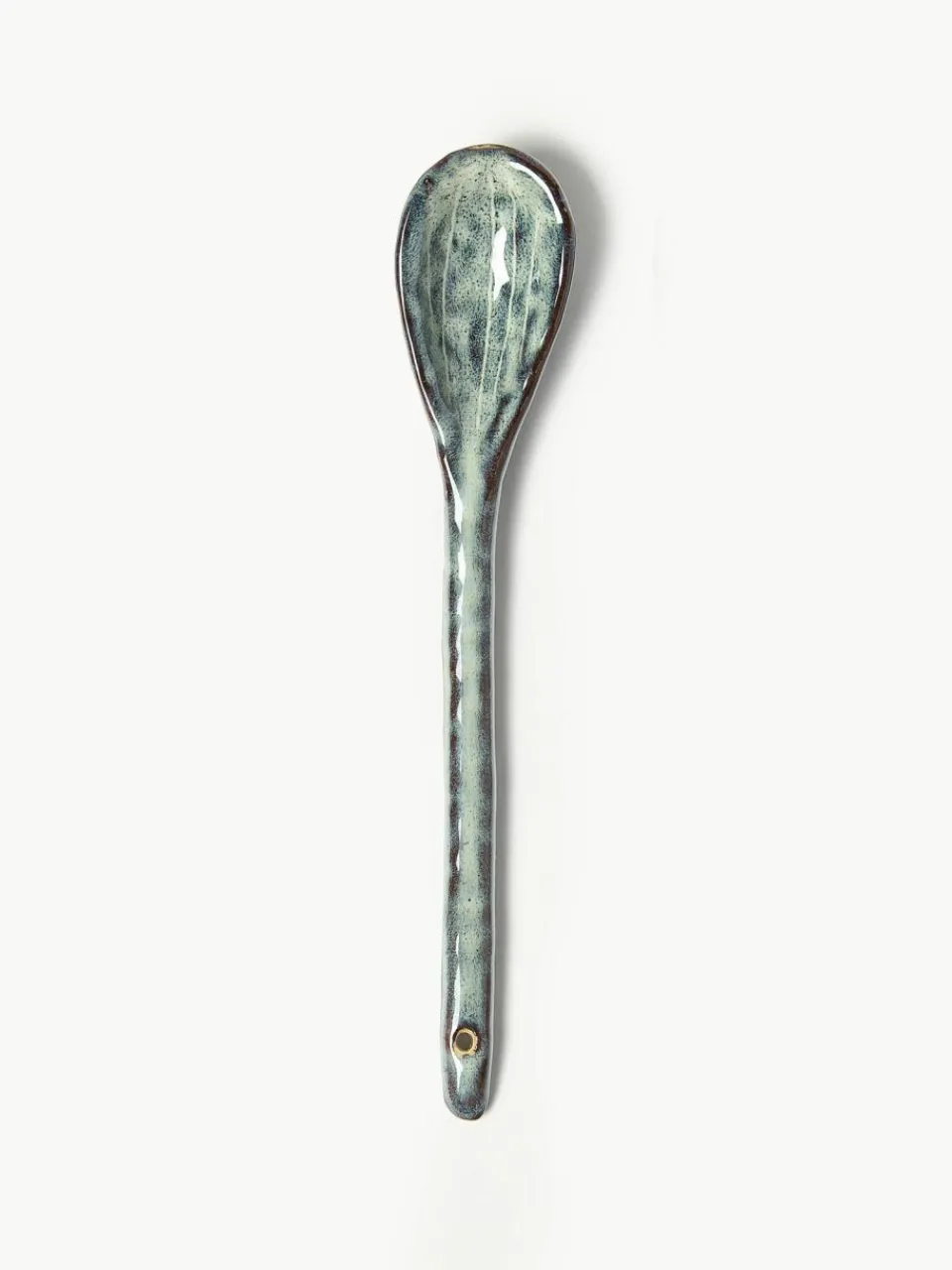 Broste Copenhagen Handgemachte Teelöffel Nordic Sea, 2 Stück