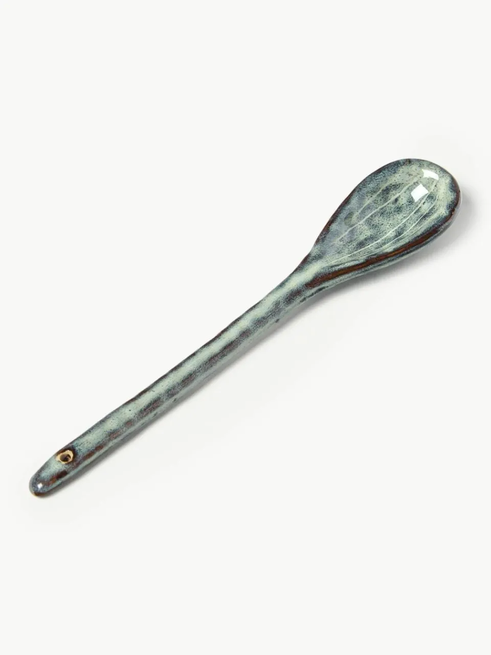 Broste Copenhagen Handgemachte Teelöffel Nordic Sea, 2 Stück