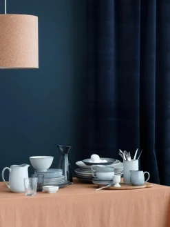 Broste Copenhagen Handgemachte Teetasse Nordic Sea mit Untertasse