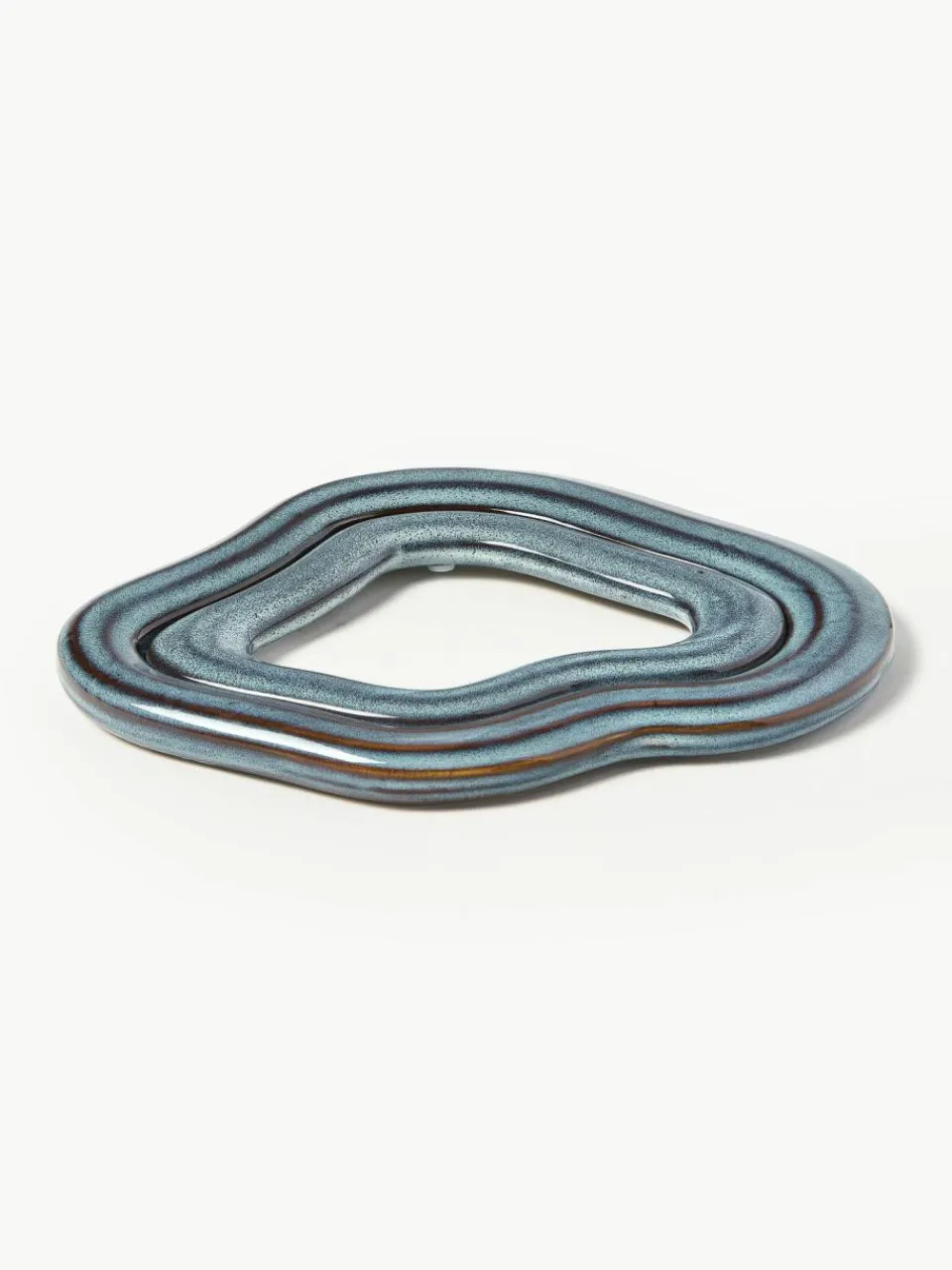 Broste Copenhagen Handgemachte Untersetzer Nordic Sea, 2er-Set