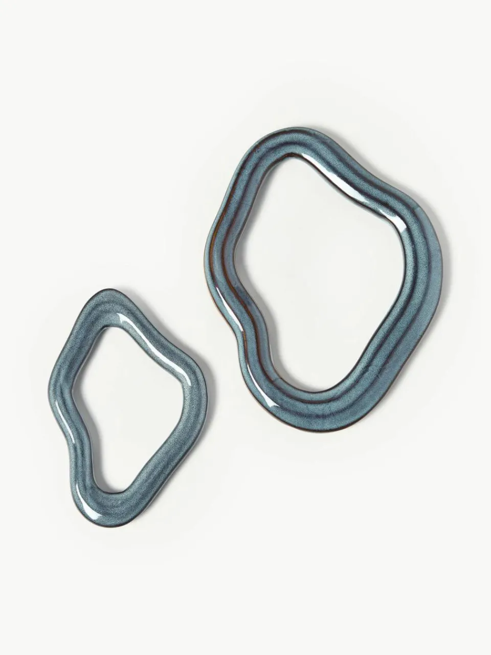Broste Copenhagen Handgemachte Untersetzer Nordic Sea, 2er-Set