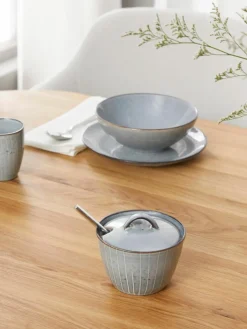 Broste Copenhagen Handgemachte Zuckerdose Nordic Sea