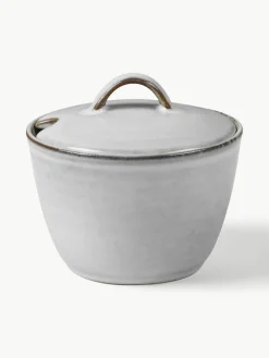 Broste Copenhagen Handgemachte Zuckerdose Nordic Sand