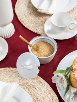 Broste Copenhagen Handgemachte Zuckerdose Nordic Sand
