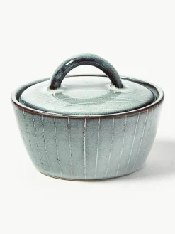 Broste Copenhagen Handgemachte Zuckerdose Nordic Sea