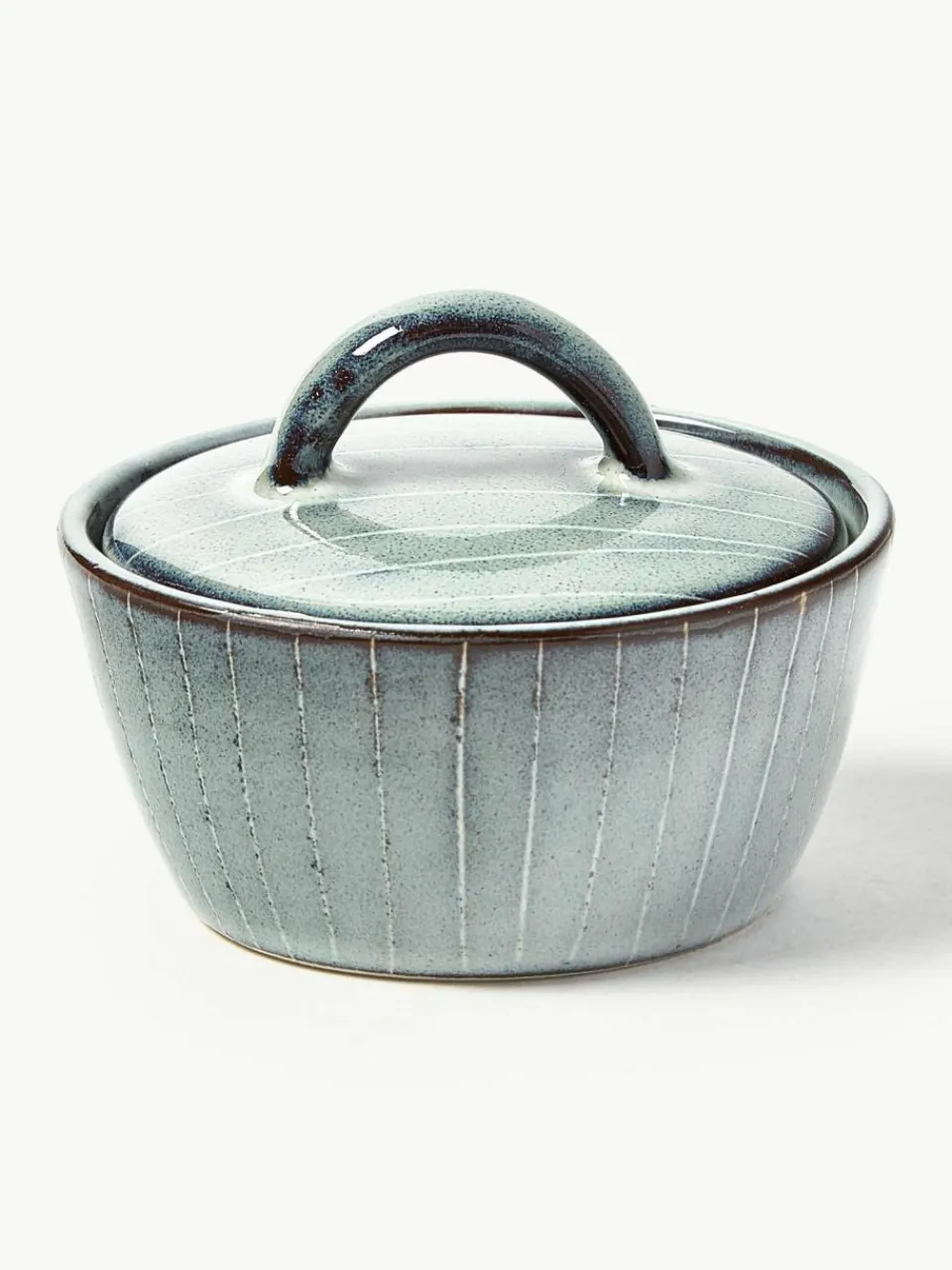 Broste Copenhagen Handgemachte Zuckerdose Nordic Sea