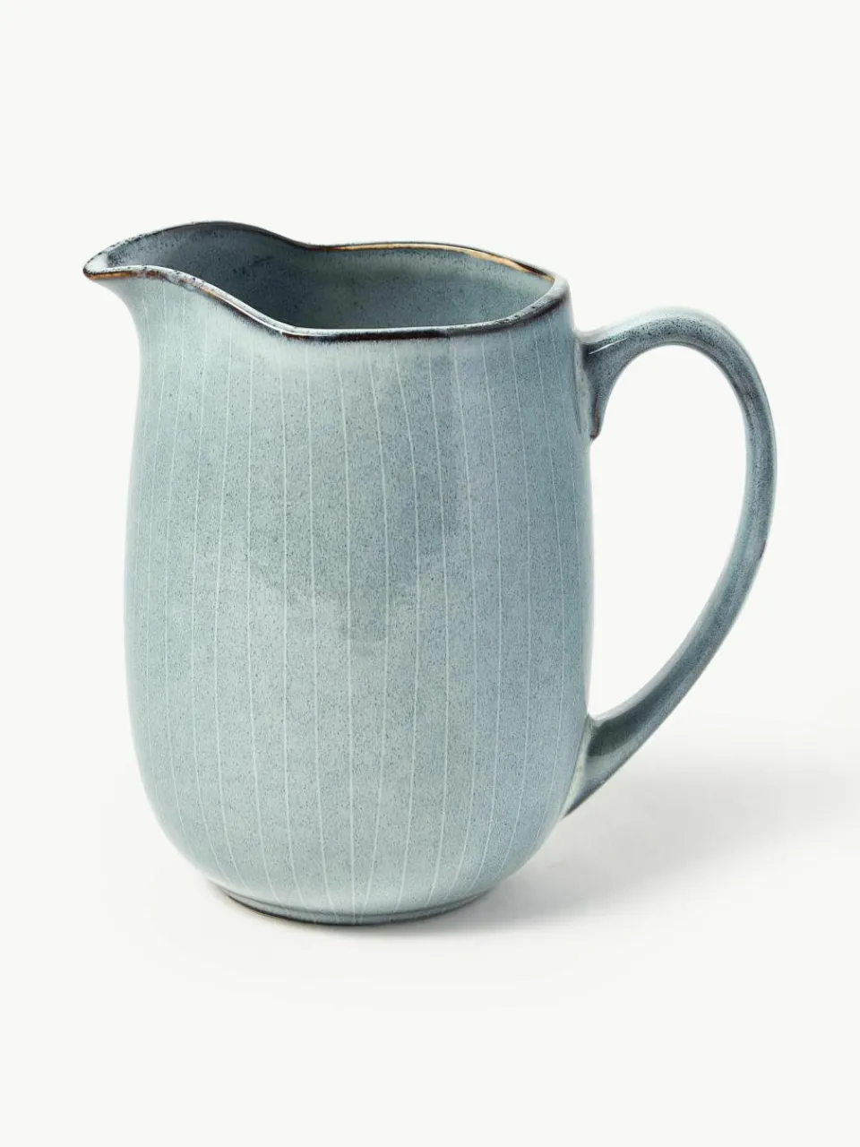 Broste Copenhagen Handgemachter Milchkrug Nordic Sea, 1 L
