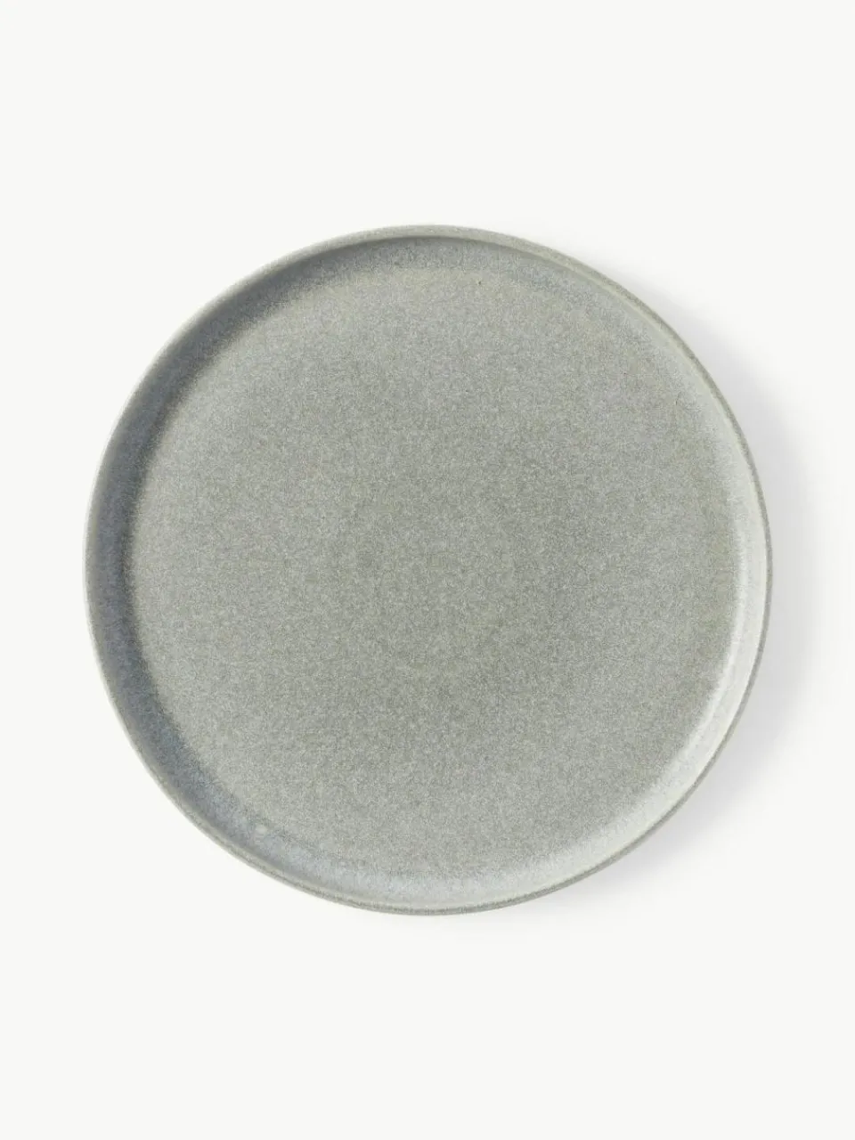 Westwing Collection Handgemachtes Geschirr-Set Pam mit reaktiver Glasur, 4 Personen (12-tlg.)
