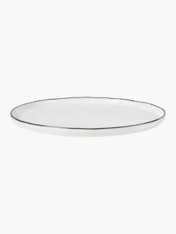 Broste Copenhagen Handgemachtes Porzellan-Frühstücks-Set Salt, 4 Personen (16-tlg.)