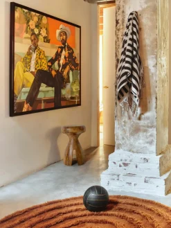 HKLIVING Handgemaltes Leinwandbild Higher mit Holzrahmen