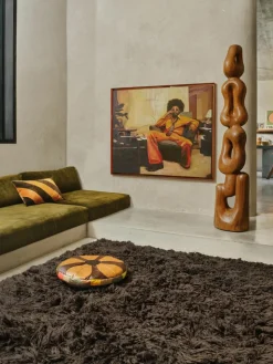 HKLIVING Handgemaltes Leinwandbild Higher mit Holzrahmen