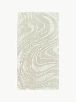 Westwing Collection Handgetufteter Kurzflorteppich Winola mit Hoch-Tief-Struktur