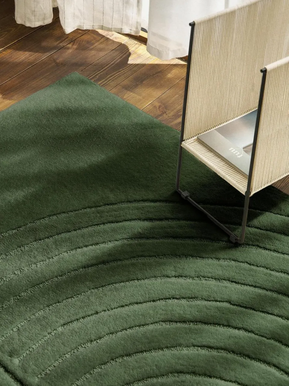 Westwing Collection Handgetufteter Wollteppich Mason