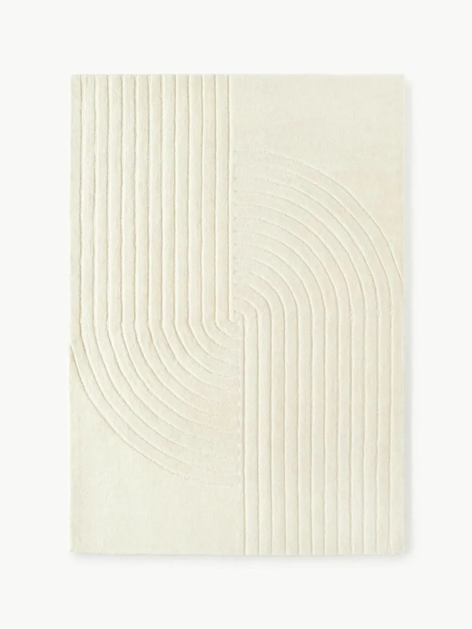Westwing Collection Handgetufteter Wollteppich Mason