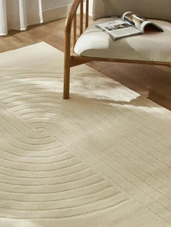 Westwing Collection Handgetufteter Wollteppich Mason