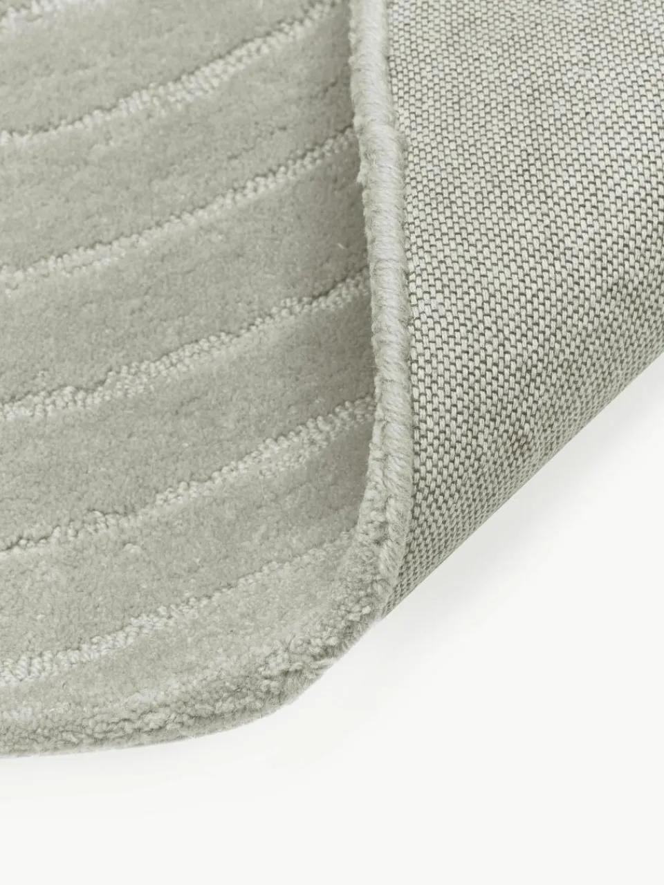 Westwing Collection Handgetufteter Wollteppich Mason