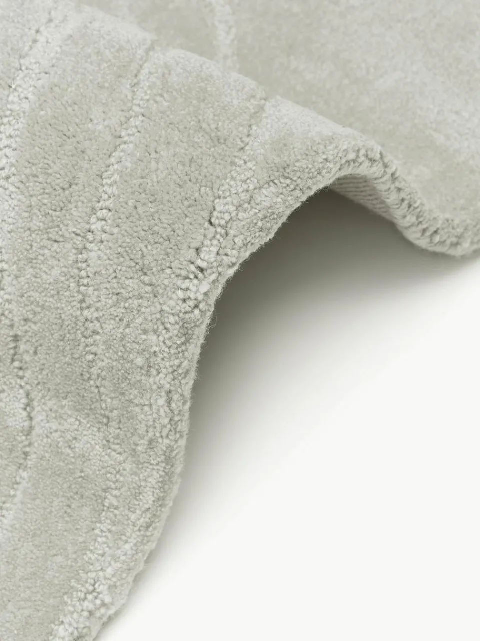 Westwing Collection Handgetufteter Wollteppich Mason