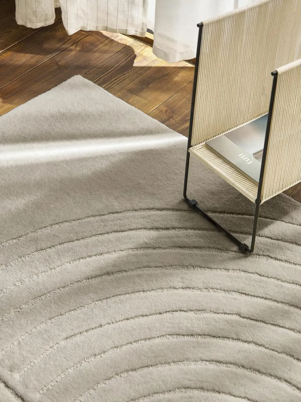 Westwing Collection Handgetufteter Wollteppich Mason