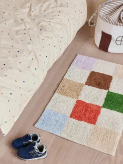 Kinder Oyoy Living Design Handgewebter Kinderteppich Chess