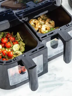GreenPan Heißluftfritteuse Bistro mit zwei Kammern