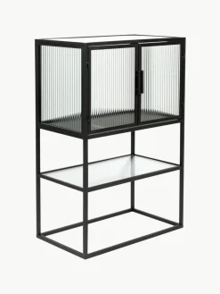 Dutchbone Highboard Boli mit Rillenglas