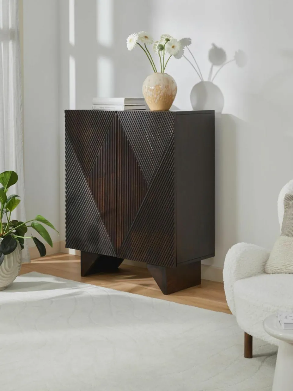 Westwing Collection Highboard Louis aus
