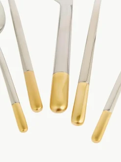 Villeroy & Boch Hochglanzpoliertes Besteck-Set Ella, 6 Personen (30-tlg.)