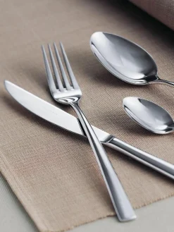 Villeroy & Boch Hochglanzpoliertes Besteck-Set Piemont aus Edelstahl, 6 Personen (30-tlg.)