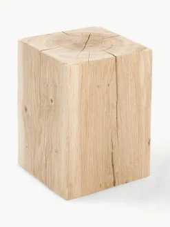 Jan Kurtz Hocker Block aus Eichenholz