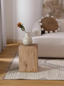 Jan Kurtz Hocker Block aus Eichenholz