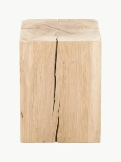Jan Kurtz Hocker Block aus Eichenholz
