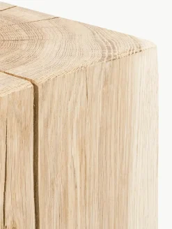 Jan Kurtz Hocker Block aus Eichenholz