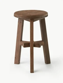 Westwing Collection Hocker Dingklik aus Akazienholz