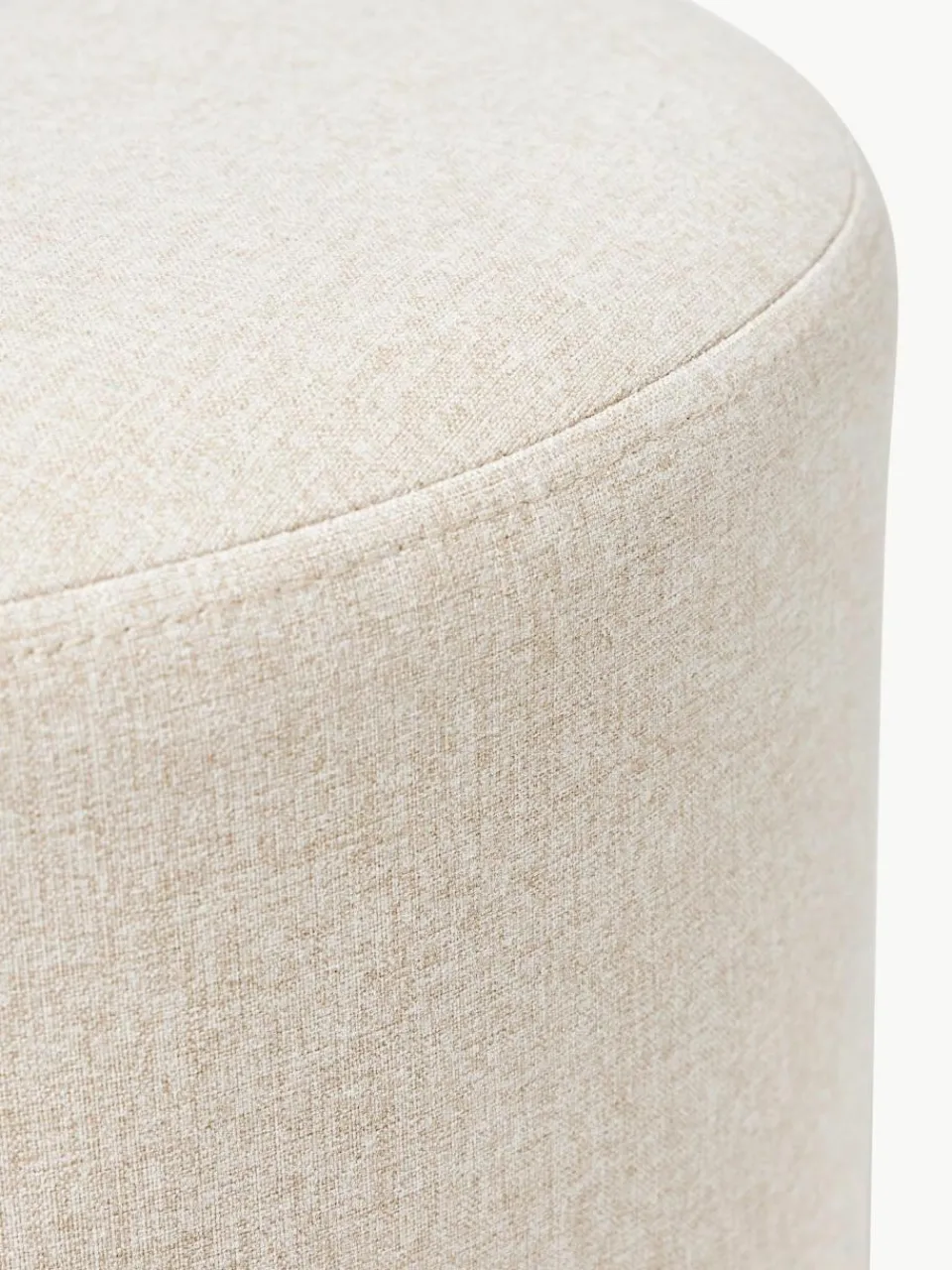 Westwing Collection Hocker Mara mit Wiener Geflecht