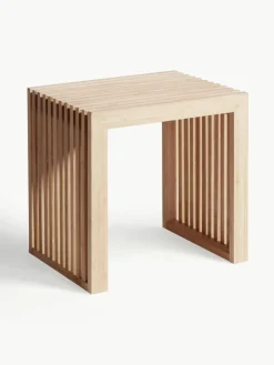 Cinas Hocker Rib aus Bambusholz