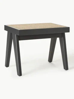 Westwing Collection Hocker Sissi mit Wiener Geflecht