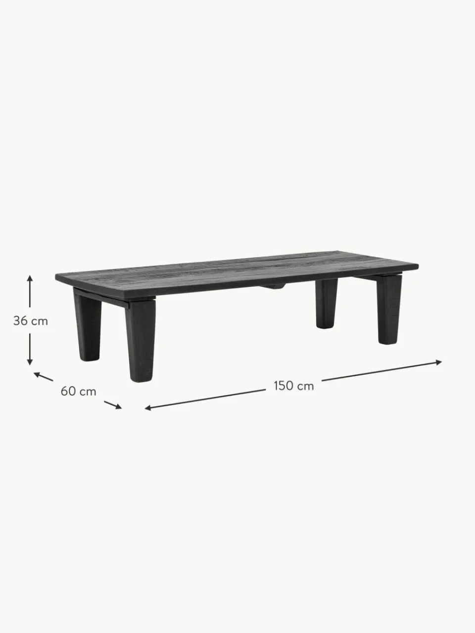 Bloomingville Holz-Couchtisch Riber