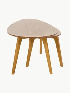 Westwing Holz-Couchtische Bloom, 2er-Set