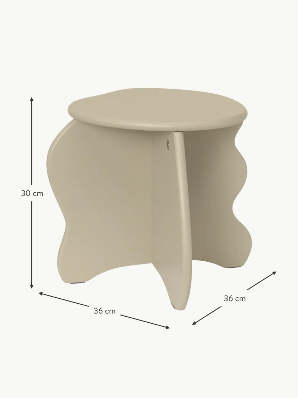 Kinder ferm LIVING Kids Holz-Kinderhocker Slope