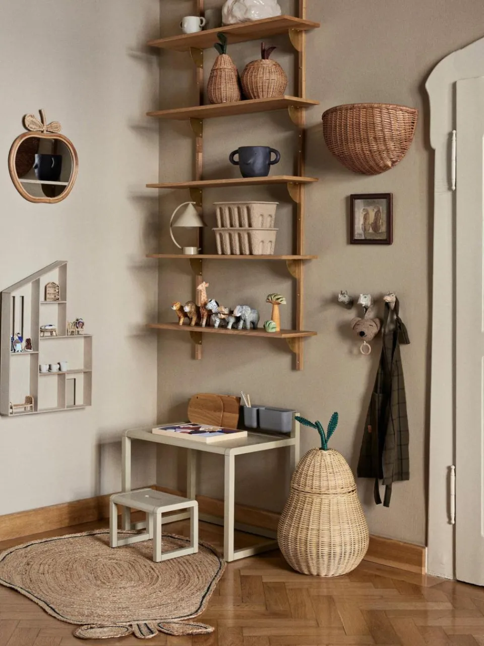 Kinder ferm LIVING Kids Holz-Kinderschreibtisch Little Architect