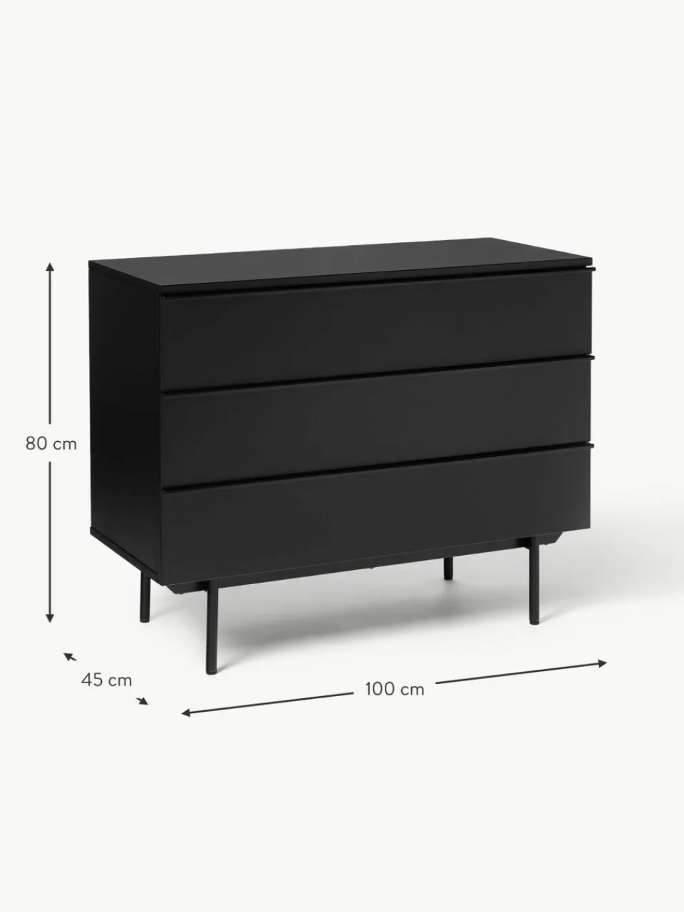 Westwing Collection Holz-Kommode Elona