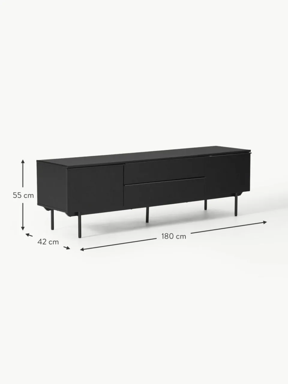 Westwing Collection Holz-Lowboard Elona